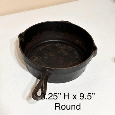 Grandmas Cast Iron ~ Four (4) Assorted