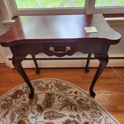 Bombay Accent Foldout Game table 32x16 32x32x31