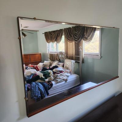Large Wall Beveled Mirror 60x30