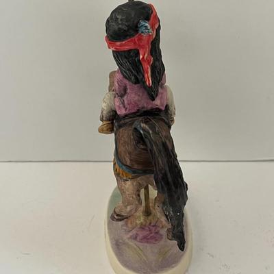 Children of DeGrazia L.Ed. "Merry Little Indian" Sculpture by Goebel - Box