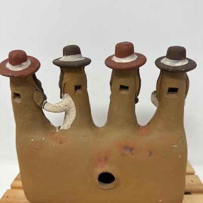 Raquel Handmade Peru Terracotta Gossippers