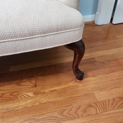 Wingback Settee with Nail head Trim 52x24x35