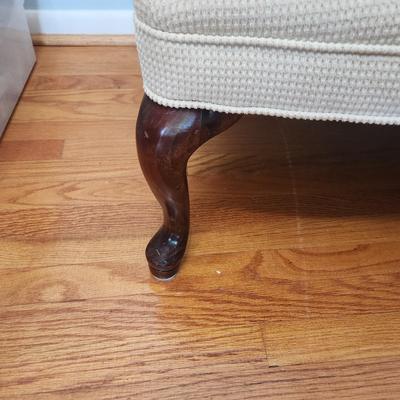 Wingback Settee with Nail head Trim 52x24x35