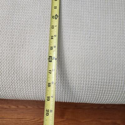 Wingback Settee with Nail head Trim 52x24x35