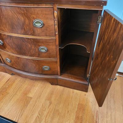 Vintage Brickwede Furniture China Hutch Cabinet 45x16x70