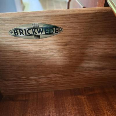 Vintage Brickwede Furniture China Hutch Cabinet 45x16x70