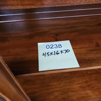 Vintage Brickwede Furniture China Hutch Cabinet 45x16x70