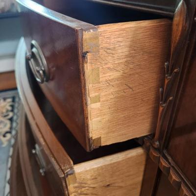 Brickwede Solid Wood Buffet Credenza 62x21x36