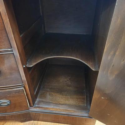 Brickwede Solid Wood Buffet Credenza 62x21x36