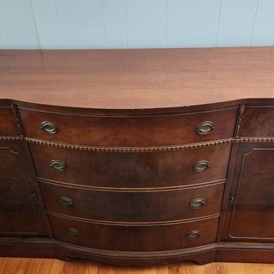 Brickwede Solid Wood Buffet Credenza 62x21x36