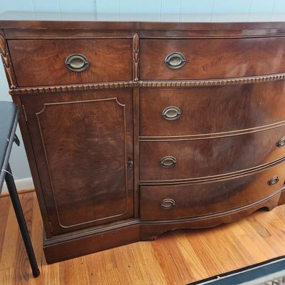 Brickwede Solid Wood Buffet Credenza 62x21x36