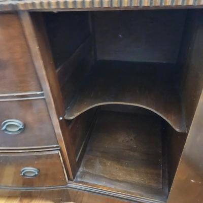 Brickwede Solid Wood Buffet Credenza 62x21x36