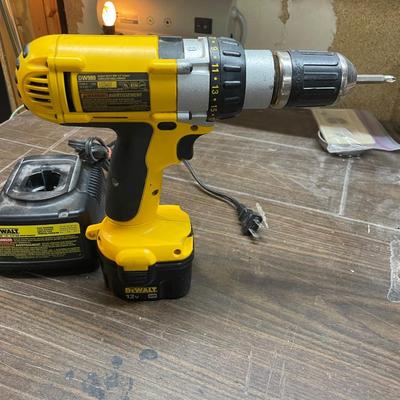 DeWalt drill and battery