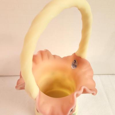 Lot #3 Fenton Basket Limited Edition, numbered - GLOWS