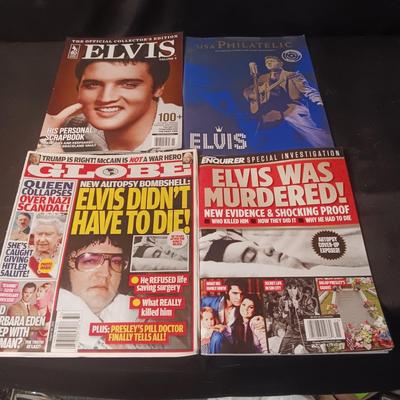 ELVIS PRESLEY IN TABLOIDS AND MAGAZINES
