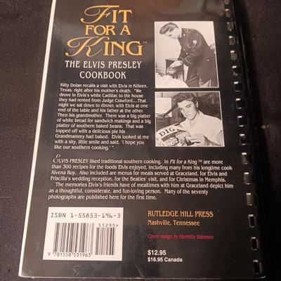 2 ELVIS PRESLEY COOK BOOKS