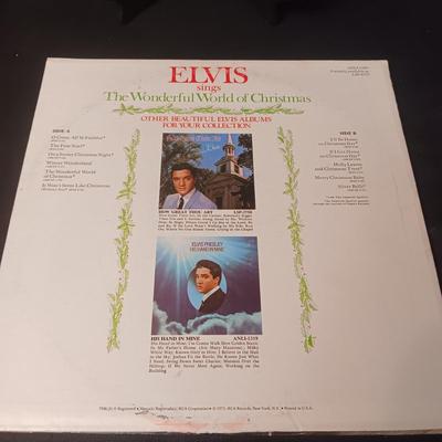 2 ELVIS PRESLEY VINYL RECORD ALBUMS