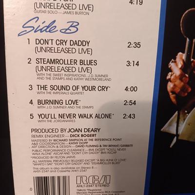 ELVIS GREATEST HITS VOL ONE VINYL RECORD