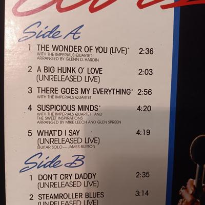 ELVIS GREATEST HITS VOL ONE VINYL RECORD