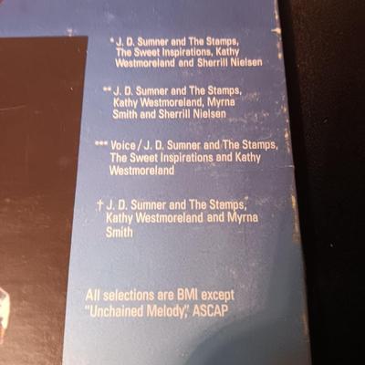 ELVIS "BURNING LOVE" & "MOODY BLUE" VINYL RECORDS