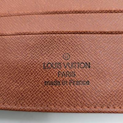 Louis Vuitton Checkbook Style Wallet