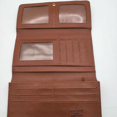 Louis Vuitton Checkbook Style Wallet