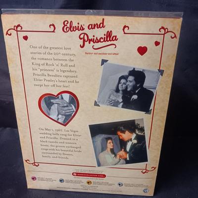 ELVIS AND PRISCILLA BARBIE DOLL COLLECTIBLES