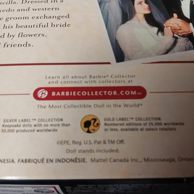 ELVIS AND PRISCILLA BARBIE DOLL COLLECTIBLES
