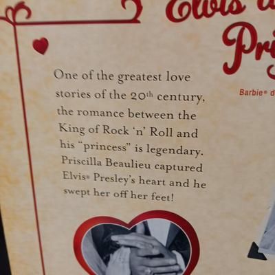 ELVIS AND PRISCILLA BARBIE DOLL COLLECTIBLES