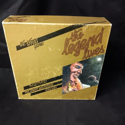 ELVIS THE LEGEND LIVES TRIVIA BOARD GAME
