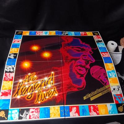 ELVIS THE LEGEND LIVES TRIVIA BOARD GAME