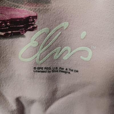 ELVIS PINK HOODIE SIZE XL