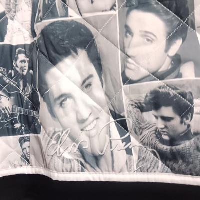 ELVIS QUILTED THROW BLANKET