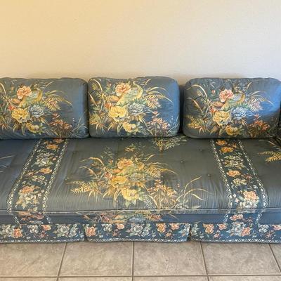 Vintage Floral Sofa (See Description)