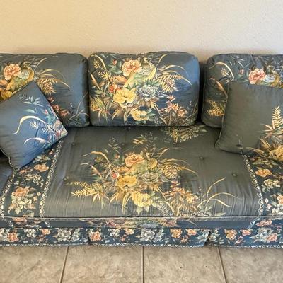 Vintage Floral Sofa (See Description)