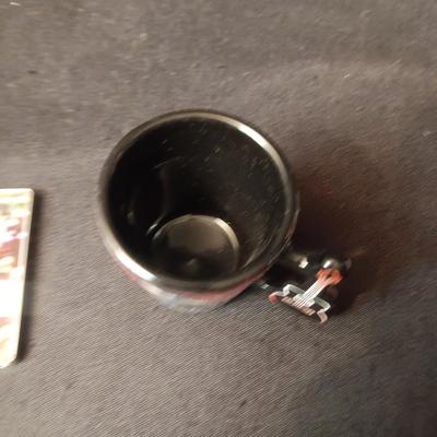 ELVIS PRESLEY SHOT GLASS AND A BUTANE LIGHTER THAT WORKS!