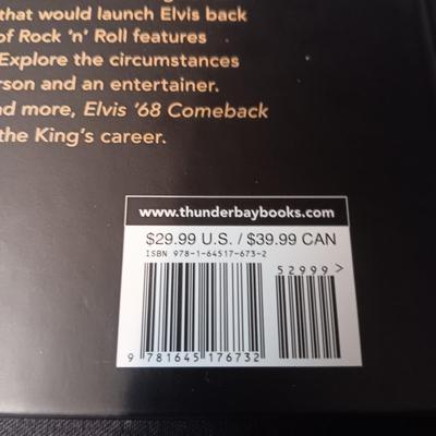 ELVIS '68 COMEBACK COFFEE TABLE BOOK