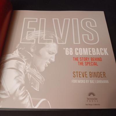 ELVIS '68 COMEBACK COFFEE TABLE BOOK