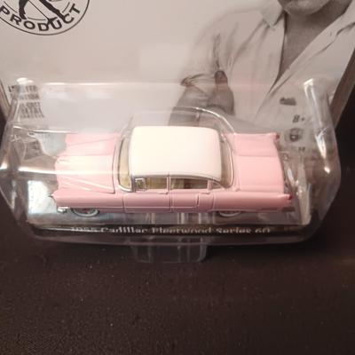 ELVIS PRESLEY'S '55 PINK DIE-CAST CADILLAC