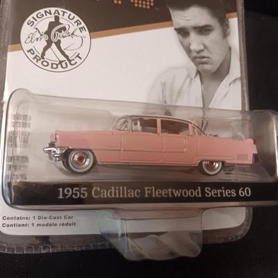 ELVIS PRESLEY'S '55 PINK DIE-CAST CADILLAC