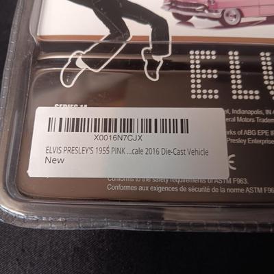 ELVIS PRESLEY'S '55 PINK DIE-CAST CADILLAC