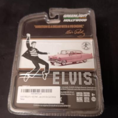 ELVIS PRESLEY'S '55 PINK DIE-CAST CADILLAC
