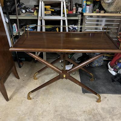 Hickory Wooden Bar Stand