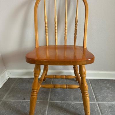 Three Wooden Chairs (See Description)