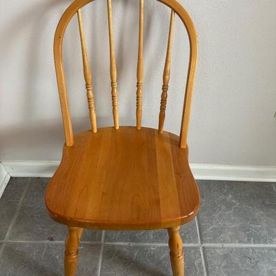 Three Wooden Chairs (See Description)