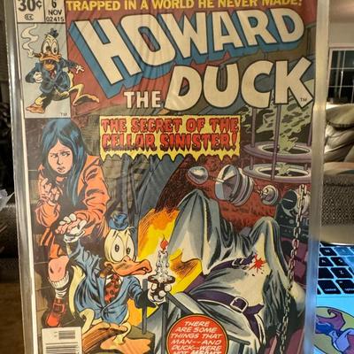 #6 Marvel Comics Howard the Duck -The Secret of the cellar Sinister"