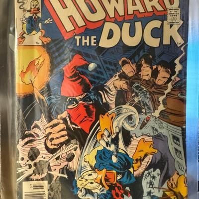 Marvel Howard the Duck #4 / 25 cent " When the sleeper wakes"