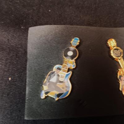 4 ELVIS GUITAR PINS