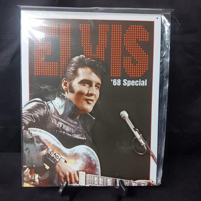 TIN ELVIS PRESLEY SIGN
