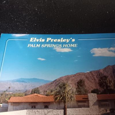 SEALED ELVIS JIGSAW PUZZLE, FRAMED PHOTO & POSTCARD